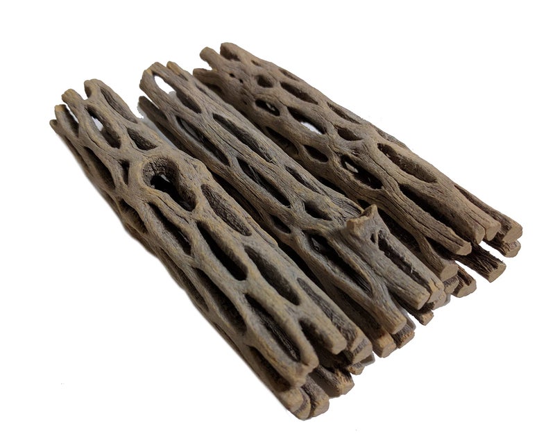 SoShrimp خشب تشولا الطبيعي لتزيين الأكواريوم لسمك الجمبري والدبابات (4 بوصة (3 عبوات)) - Image 1